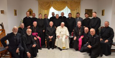 В Нур-Султане Папа встретился с иезуитами Российского региона (+ ФОТО)