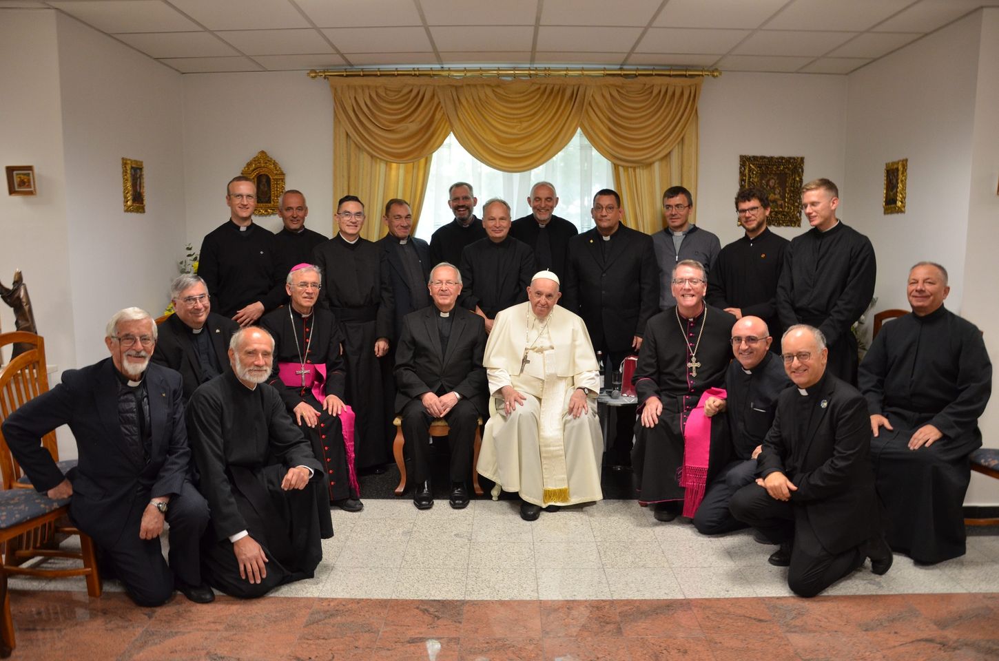 В Нур-Султане Папа встретился с иезуитами Российского региона (+ ФОТО)