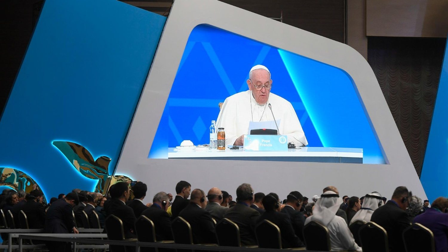 Выступление Папы Франциска на VII Съезде лидеров мировых и традиционных религий