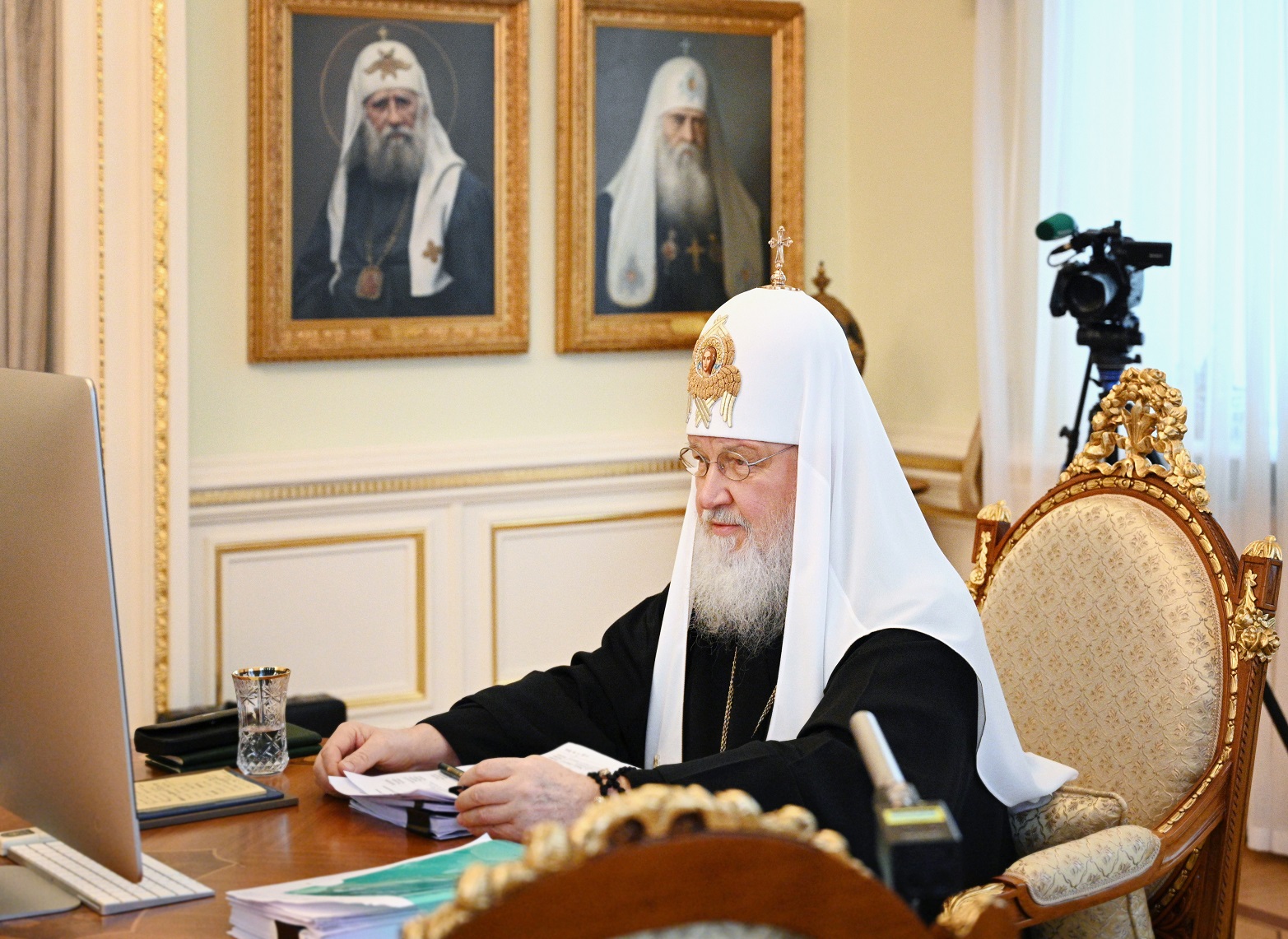 Патриарх Кирилл вернулся к привычному режиму работы после перенесенного ковида