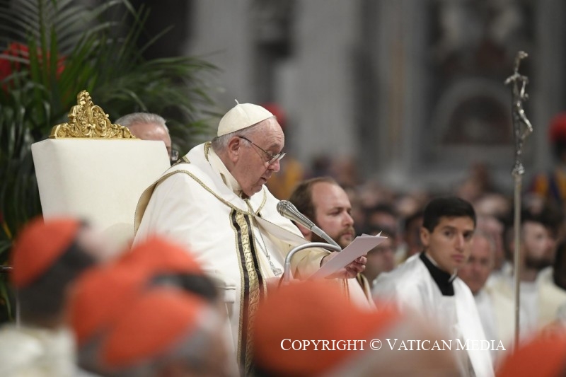 Проповедь Папы Франциска на Святой Мессе по случаю 60-й годовщины открытия Второго Ватиканского собора, 11 октября 2022 года