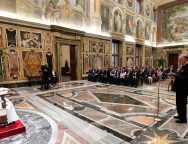 Папа на встрече с делегатами ИК Всемирного еврейского конгресса: иудеи и христиане могут вместе проложить путь к миру