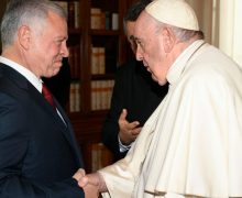 Папа Франциск встретился с королём Иордании Абдаллой II (+ ФОТО)