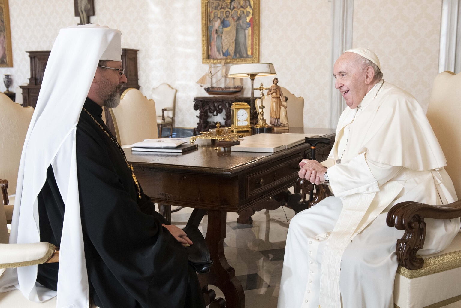 Глава УГКЦ встречается с Папой, Римской Курией и послами