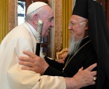 В день памяти св. апостола Андрея Первозванного Епископ Рима приветствовал Патриарха Константинопольского