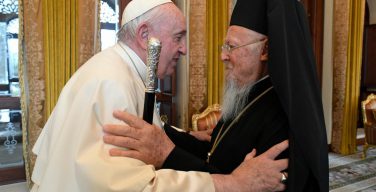 В день памяти св. апостола Андрея Первозванного Епископ Рима приветствовал Патриарха Константинопольского