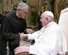 Папа встретился с координационной группой по подготовке Восьмисотлетнего юбилея францисканства (+ ФОТО)