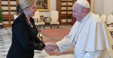 Папа встретился с президентом Словацкой Республики (+ ФОТО)