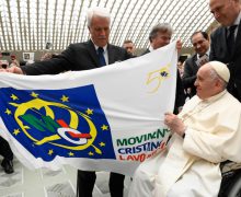 Папа встретился с представителями Христианского движения трудящихся