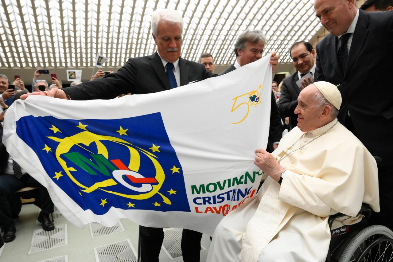 Папа встретился с представителями Христианского движения трудящихся