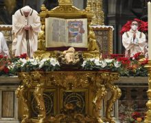 Календарь литургических торжеств на Рождество и начало Нового года в Ватикане