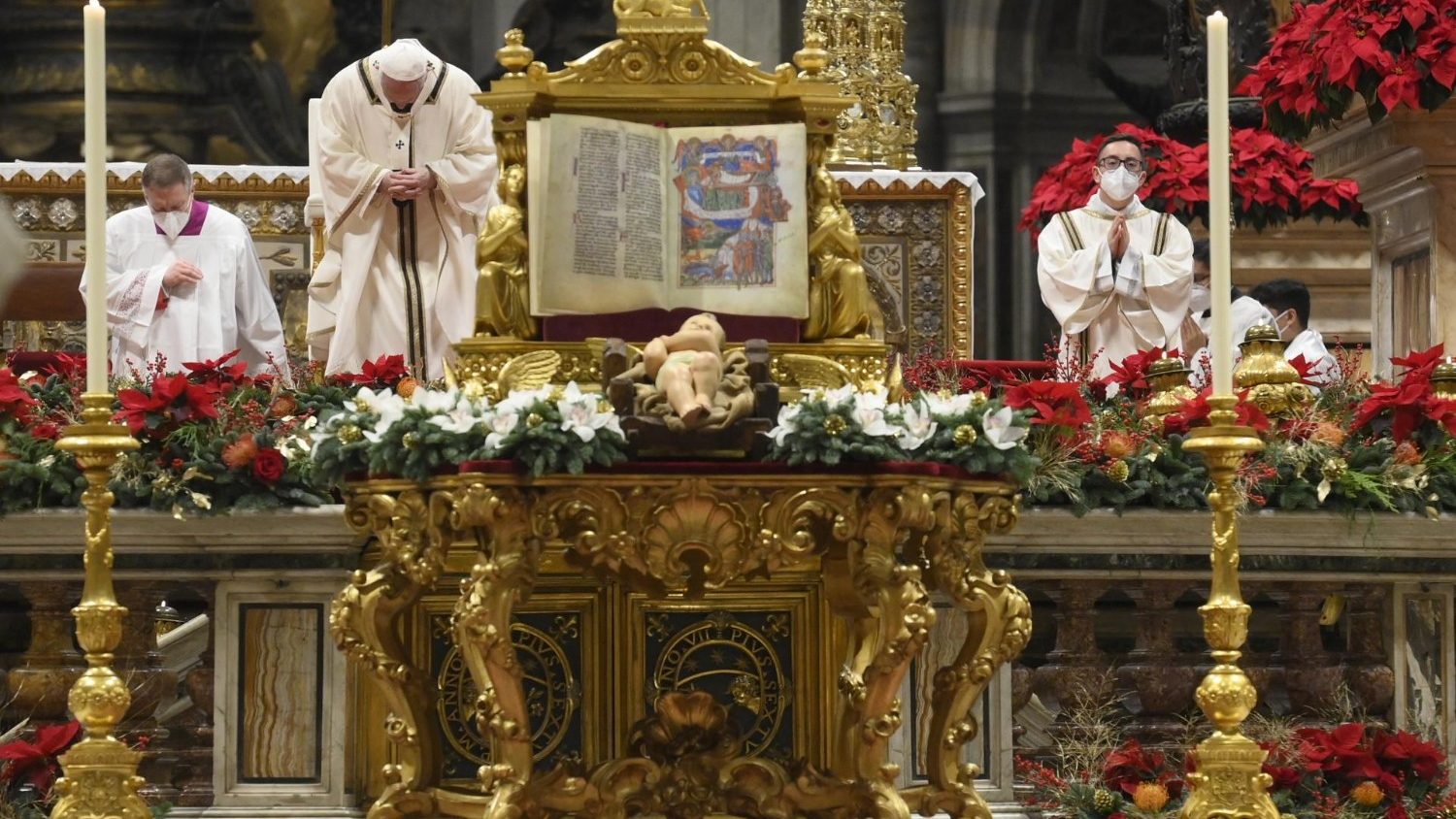 Календарь литургических торжеств на Рождество и начало Нового года в Ватикане