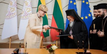 Литва и Константинопольский Патриархат подписали договор о сотрудничестве