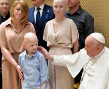 Папа встретился с больными детьми из Польши (+ ФОТО)
