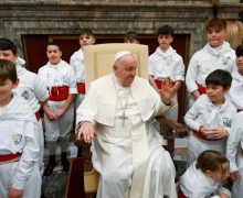 Папа: Церкви нужны люди, «заражающие святостью» (+ ФОТО)