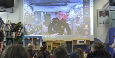 В ватиканской клинике «Бамбино Джезу» состоялся телемост с космонавтом на борту МКС (+ ФОТО)