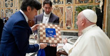 Папа встретился с членами Итальянской федерации шашек (+ ФОТО)