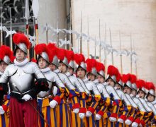 34 швейцарских гвардейца принесут присягу на верность Папе Римскому