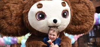 Большой детский благотворительный праздник в «Каритас» Новосибирска