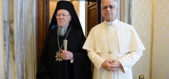Папа Лев XIV встретился с Патриархом Варфоломеем I (+ ФОТО)