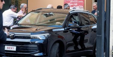 Папа Лев XIV нанёс визит собратьям-августинцам в Риме