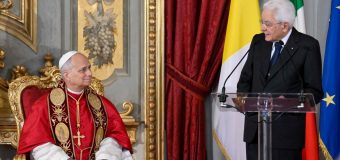 Италия: государственный визит Льва XIV в Квиринальский дворец (+ ФОТО)