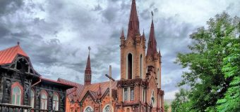 Древнее поселение нашли под католическим храмом в Красноярске