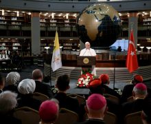 Папа в Национальной библиотеке Анкары: быть народом с великим прошлым – это дар и ответственность (+ ФОТО)