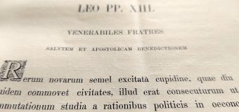 До «Rerum novarum»: пять социальных энциклик Папы Льва XIII