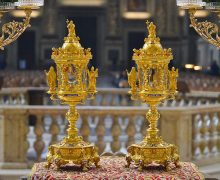 В Рим впервые доставили сосуд с землей, орошенной кровью Христовой