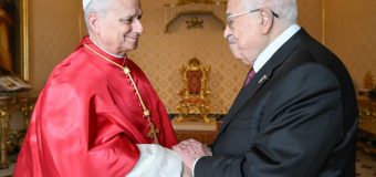 Папа Лев XIV встретился с президентом Государства Палестина (+ ФОТО)