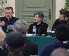 Доклад архиепископа Павла Пецци на открытии выставки «Любящие Бога, созидающие мир»