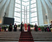 Встреча Папы в базилике святилища Хариссы с епископами и монахами (+ ФОТО)