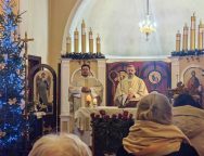 На Рождество вспомогательный епископ Преображенской епархии посетил общину Новокузнецка (+ ФОТО)