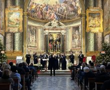 Камерный хор храма Христа Спасителя принял участие в фестивале «Россия – Италия. Сквозь века»