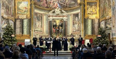 Камерный хор храма Христа Спасителя принял участие в фестивале «Россия – Италия. Сквозь века»