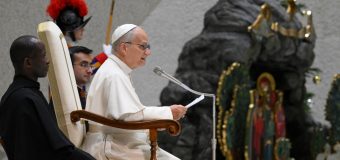 Папа призвал дипломатов разоружить слова