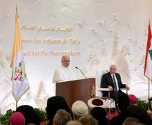 «Блаженны миротворцы». Папа Римский начал своё путешествие в Ливан