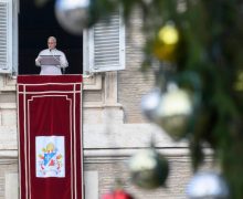 Слово Папы Льва XIV перед молитвой Angelus в праздник Стефана Первомученика. 26 декабря 2025 года, Ватикан, площадь Святого Петра