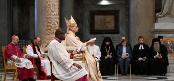 «Обращение Павла – призыв к единству во Христе». Проповедь Папы Льва XIV на экуменическом богослужении в Риме (+ ФОТО)