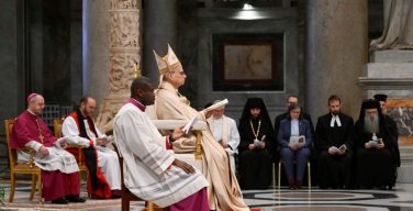 «Обращение Павла – призыв к единству во Христе». Проповедь Папы Льва XIV на экуменическом богослужении в Риме (+ ФОТО)