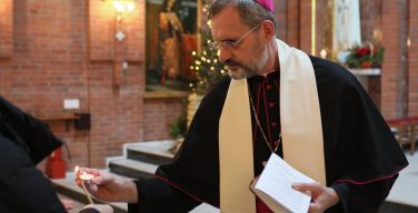 В Новосибирске помолились о единстве христиан и открыли выставку, посвященную святым Бенедикту Нурсийскому и Сергию Радонежскому