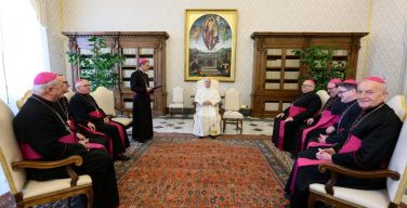 Возобновление регулярных визитов ad limina apostolorum: Лев XIV встретился с епископатом Словении