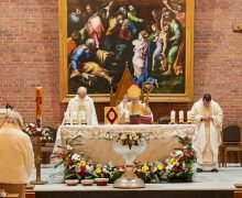 Литургия Святой Пасхальной Ночи-2026 в Кафедральном соборе Новосибирска (+ ФОТО)