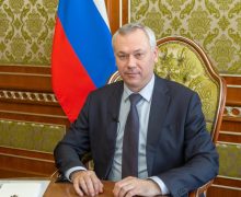 Губернатор Новосибирской области поздравил Владыку Иосифа Верта и всех верующих Католической Церкви с Пасхой Христовой