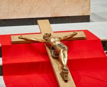 Воспоминание Страстей Господних в Кафедральном соборе Новосибирска (ФОТО)