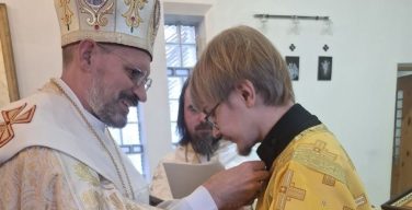 Хиротесия в екатеринбургской общине византийского обряда