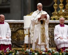 «Воскресение Христа открывает путь к миру и единству». Проповедь Папы Льва XIV на Мессе Навечерия Пасхи 4 апреля 2026 г., собор Св. Петра