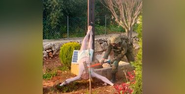 МИД Израиля извинился перед христианами за поврежденную военным ЦАХАЛ статую Иисуса