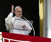 Слово Папы Льва XIV перед чтением молитвы «Царица Небесная» в понедельник Светлой Седмицы. 6 апреля 2026 г., площадь Святого Петра